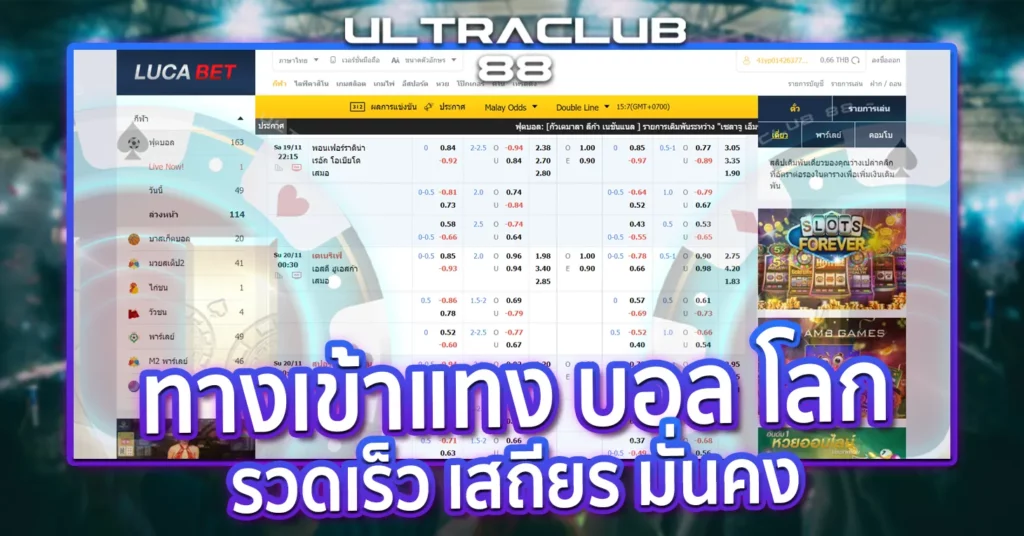 สมัครแทง บอล โลกปุ๊บ รับสิทธิประโยชน์โดยทันที 